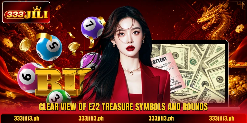 Clear view of EZ2 Treasure symbols and rounds Clear view of EZ2 Treasure symbols and rounds