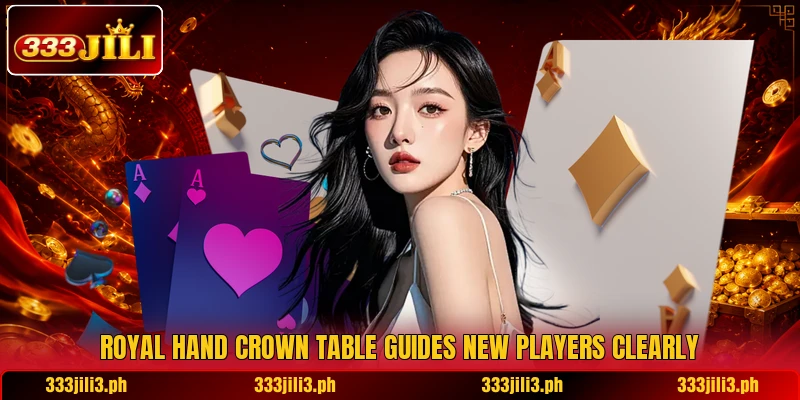 Royal Hand Crown table guides new players clearly Royal Hand Crown table guides new players clearly