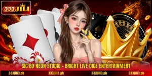 Sic Bo Neon Studio – Bright Live Dice Entertainment