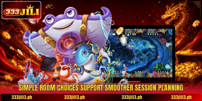 Simple room choices support smoother session planning Simple room choices support smoother session planning