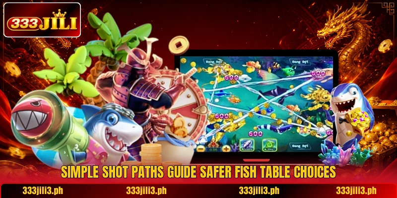 Simple shot paths guide safer fish table choices Simple shot paths guide safer fish table choices